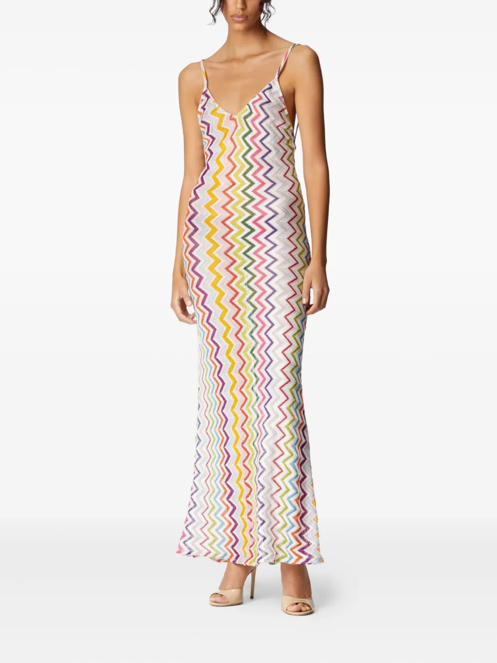 Missoni Zigzag pattern Dress White FARFETCH CA Missoni Zigzag pattern Dress White FARFETCH CA