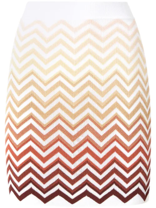 Minijupe à motif zigzag - Missoni - Modalova