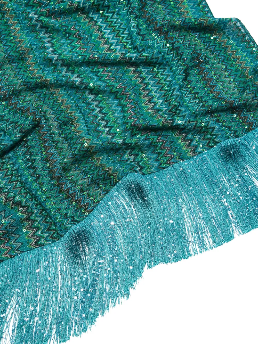 Missoni Zigzag scarf - Groen