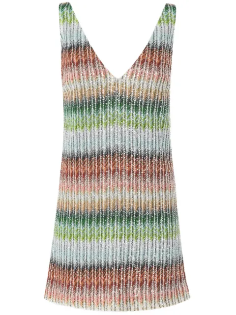 Missoni striped mini dress