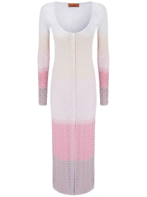 Missoni cárdigan de tejido chevron