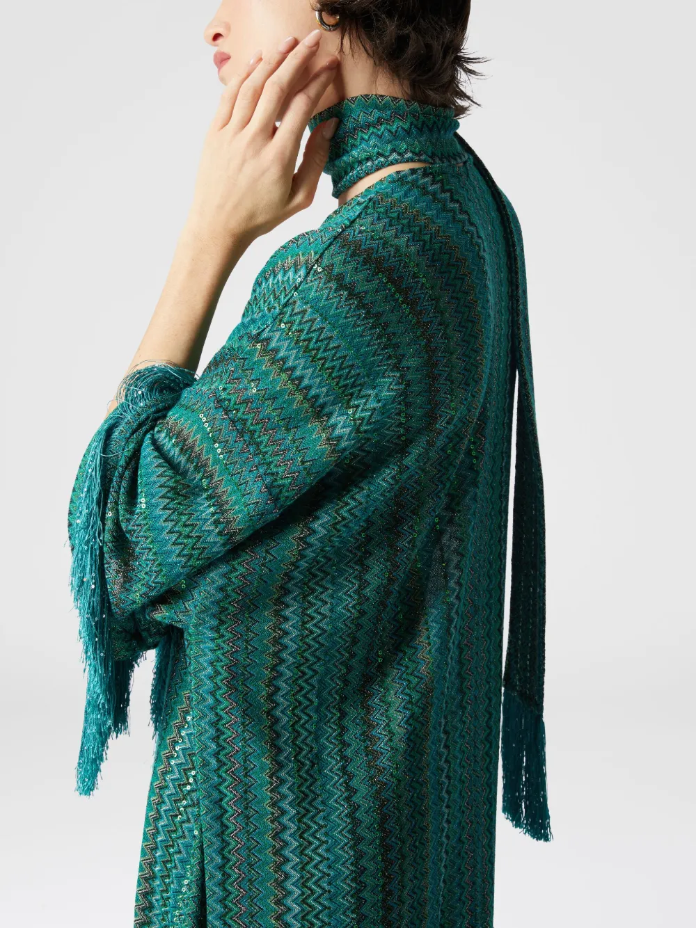 Missoni Zigzag tuniek Groen