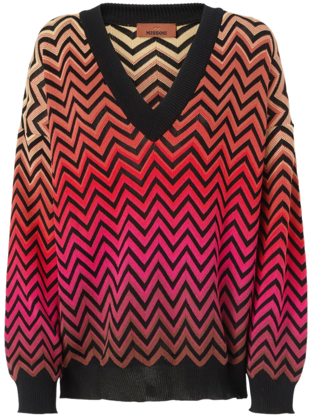 Missoni chevron sweater - SM9MA