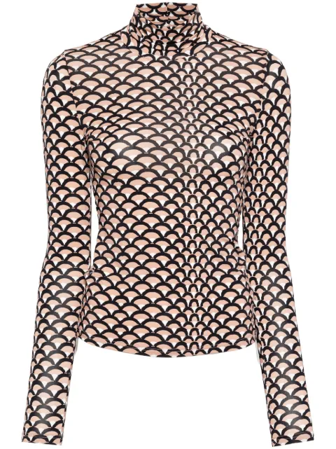 Cynthia Rowley base layered top