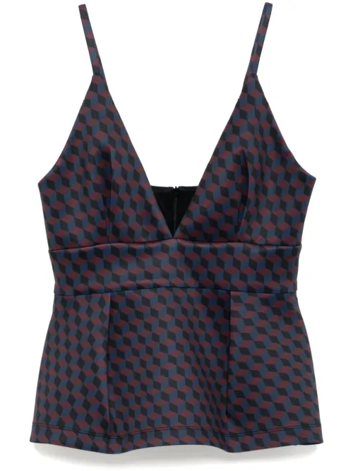Débardeur à détail de nœud - Cynthia Rowley - Modalova
