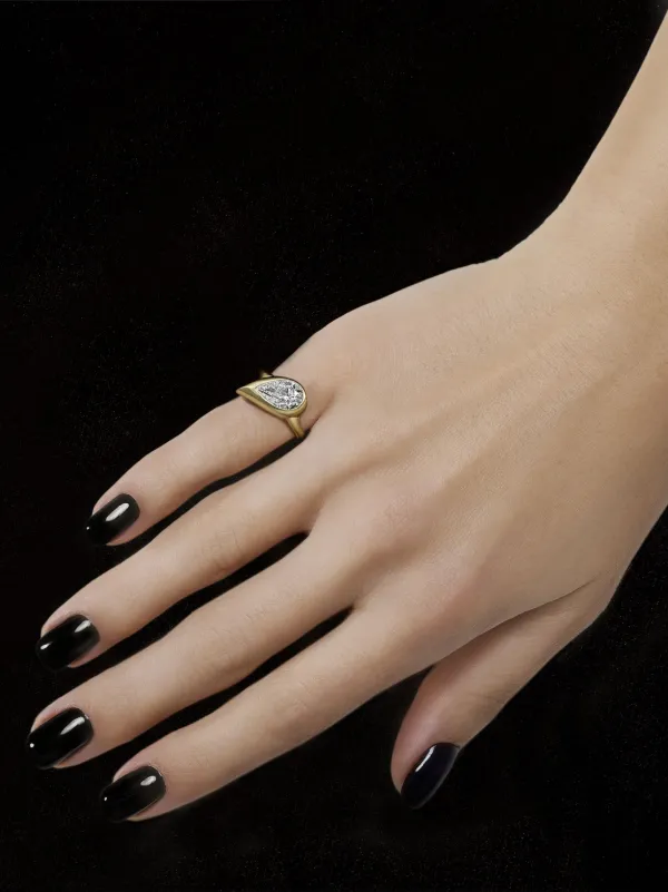 クリスマスファッション Jewels Pinky Diamond Mika Small Gold Yellow 18kt Aficionado アクセサリー