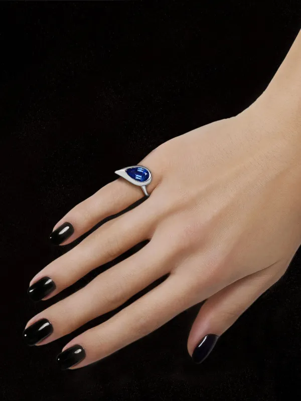 Jewels Aficionado Mika サファイア ピンキー リング 18K