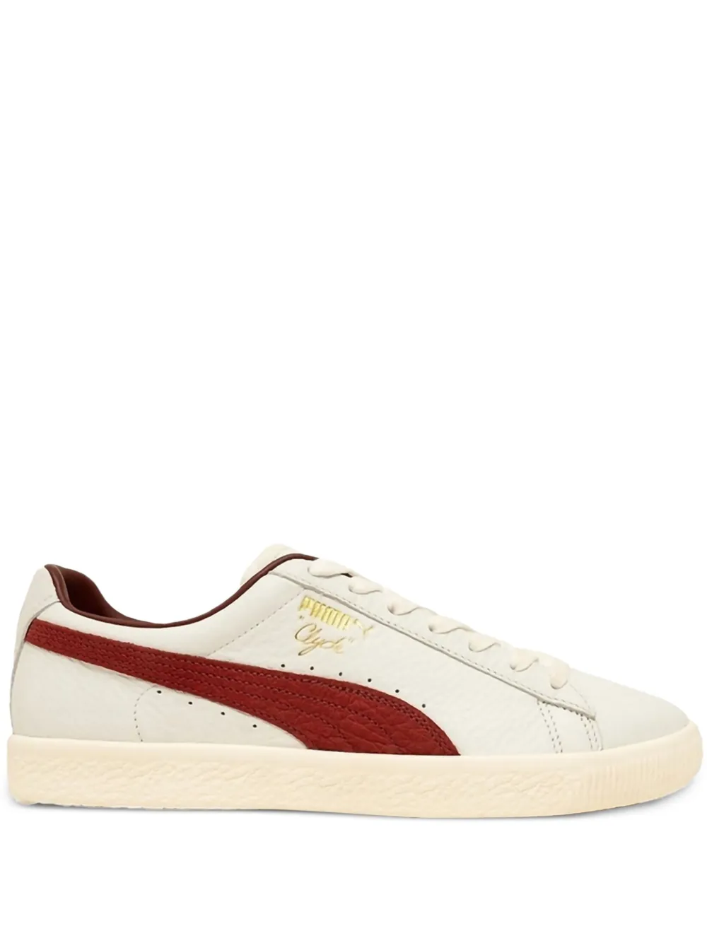 PUMA Clyde Made In Italy " White Intense Red" sneakers