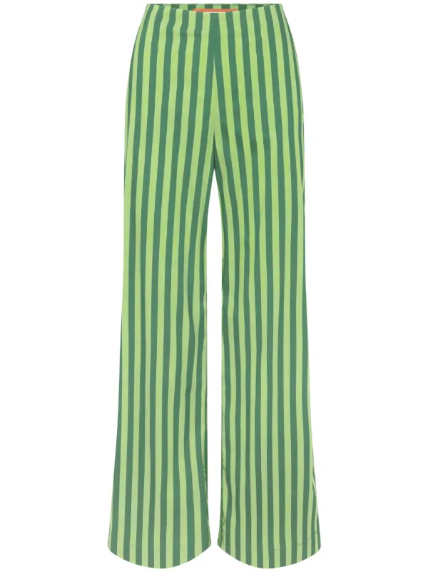 Simon Miller Pantalon Palazzo Pia Vert FARFETCH MA