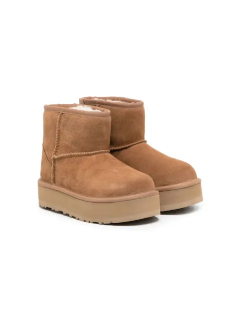 UGG Kids bottines Classic Mini à plateforme