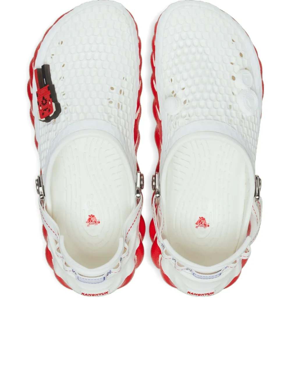 Crocs Echo Clog "Kanghyuk White Red" sandals