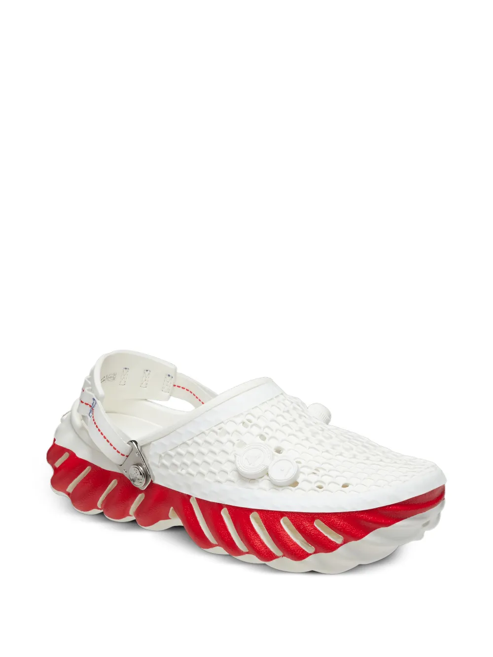 Crocs Echo Clog "Kanghyuk - White/Red" sandals | Image 2