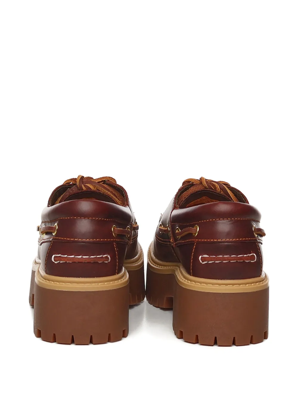 Timberland Stone Street Premium leren loafers Rood