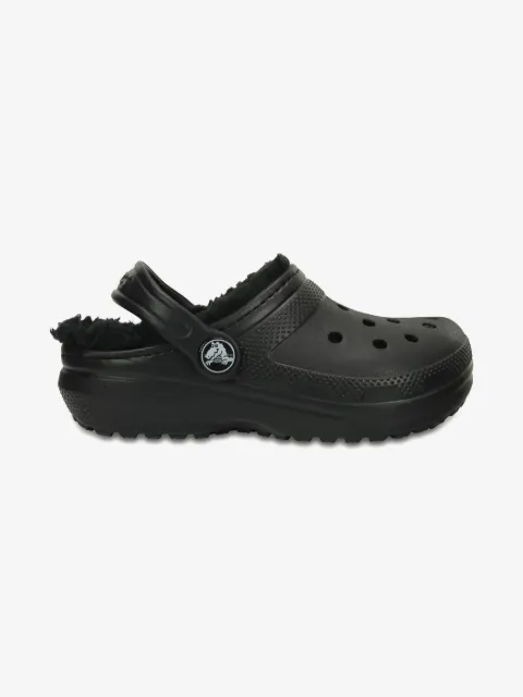 Crocs Classic Lined TD "Black" klompen