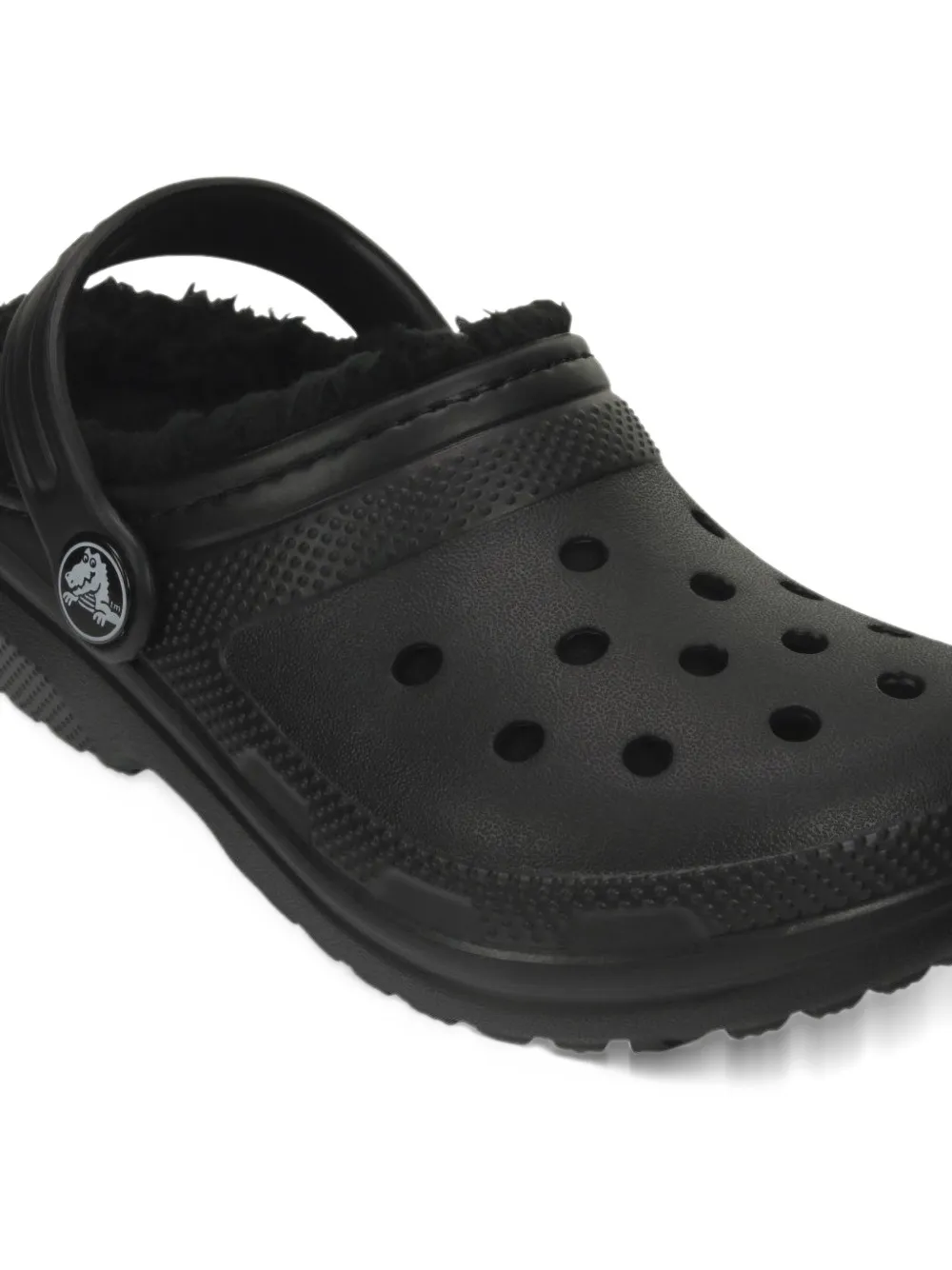 Crocs Clogs Classic Lined TD "Black" - Nero