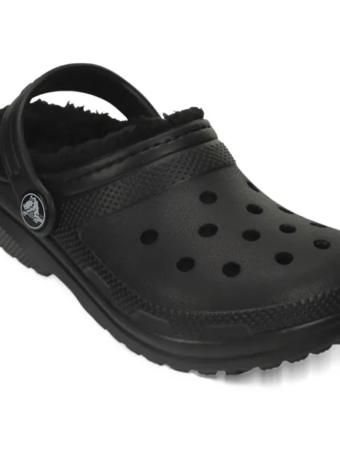 Crocs Kids Classic Lined TD "Black" clogs