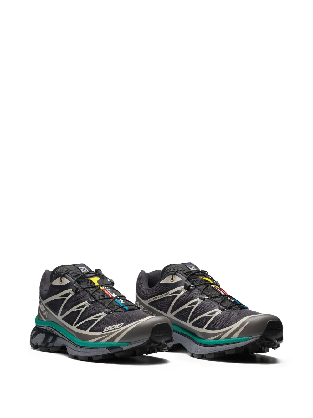 Salomon XT-6 "Nine Iron Quicksilver" sneakers Black