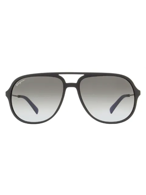 Ferragamo Eyewear Sonnenbrille mit Logo-Print