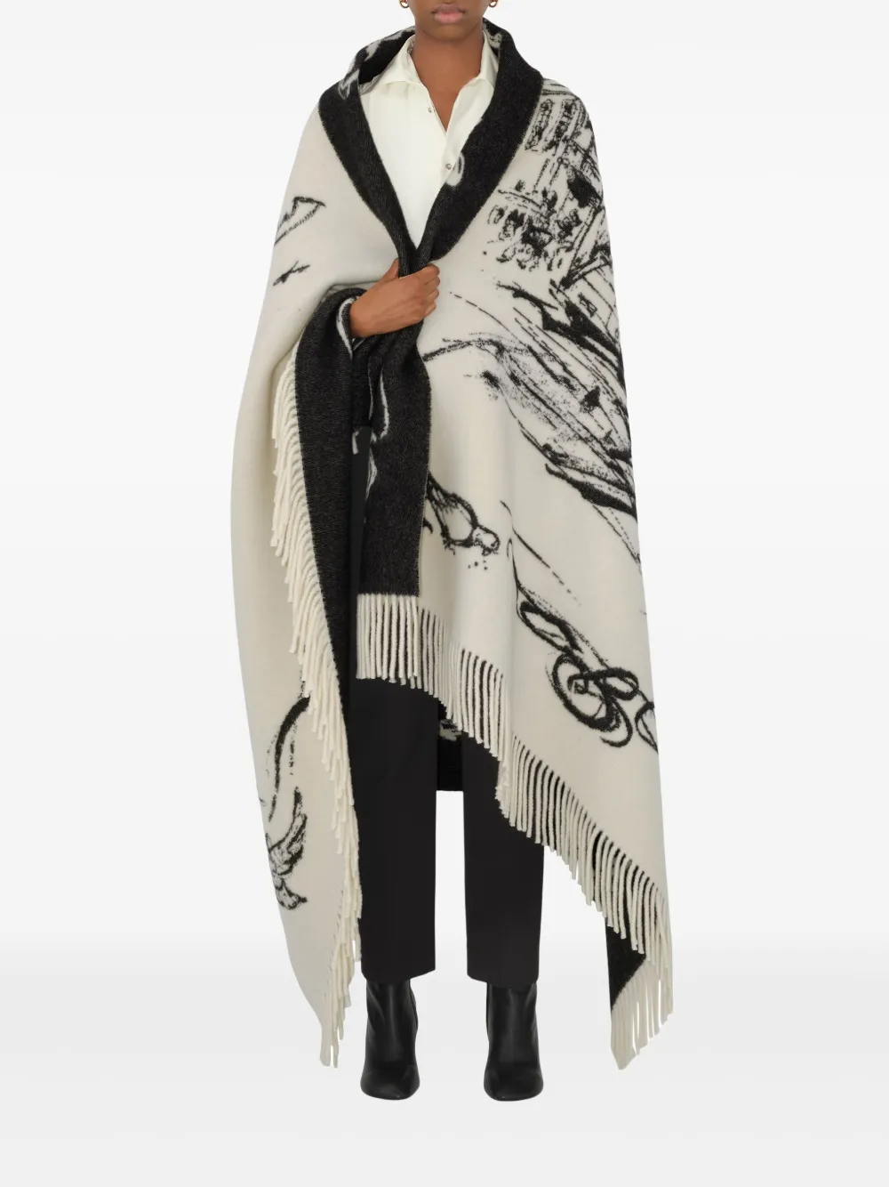 BURBERRY WESTMINSTER WOOL BLANKET