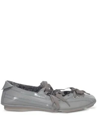 Kiko Kostadinov Lella フラットシューズ | グレー | FARFETCH JP