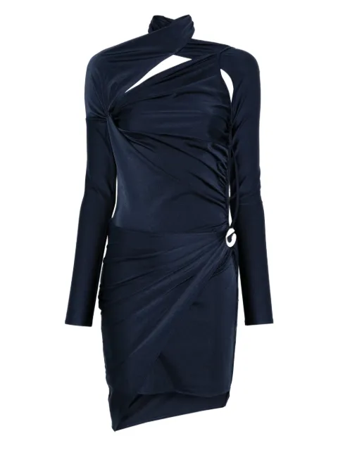 Coperni twisted asymmetric mini dress