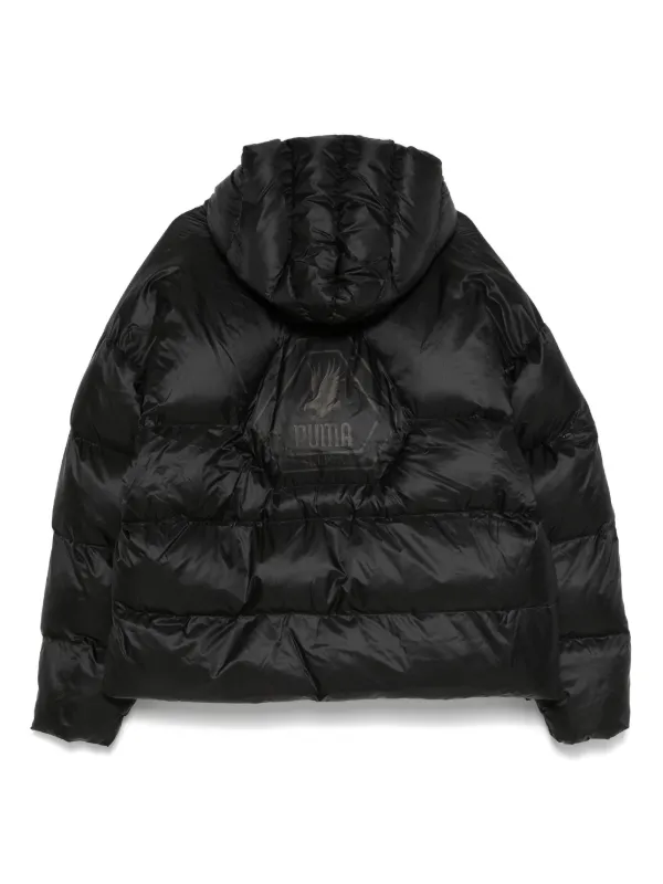 WYM ダウンジャケット　パデッドジャケット（ブラック） MINIMAL HEAT FIBER PADDED JACKET（ダウンジャケット/コート