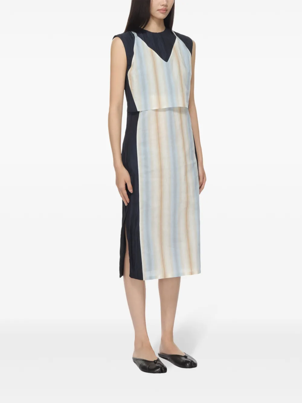 NAMACHEKO 连衣裙印花中长连衣裙