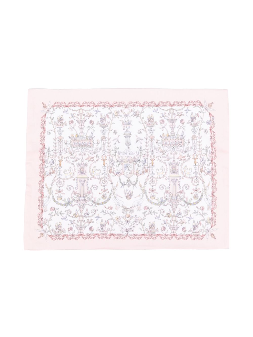 Atelier Choux Toile de Jouy pillowcase (30cm x 40cm) - Pink