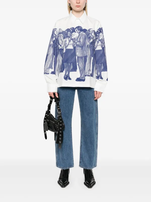 トップス carne bollette how i met your dad shirts CARNE BOLLENTE How I Met Your Father Shirt | White | FARFETCH UK