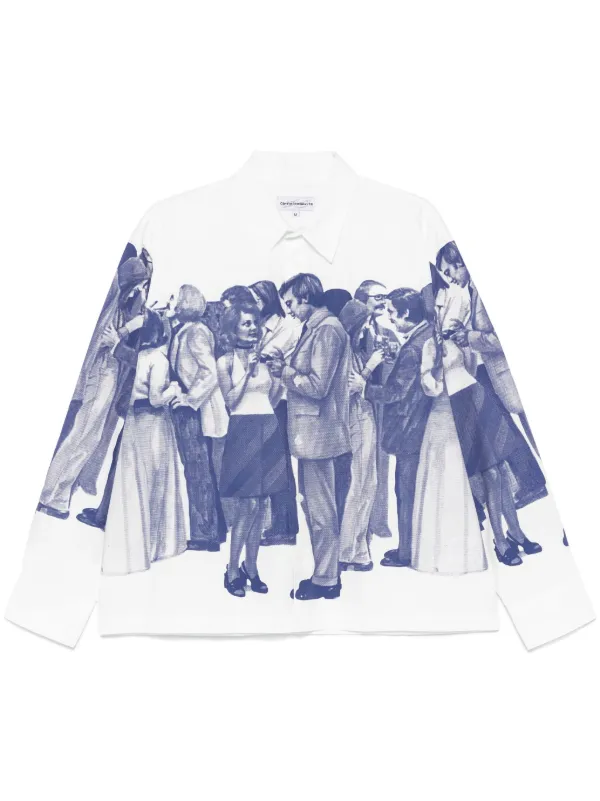 トップス carne bollette how i met your dad shirts CARNE BOLLENTE How I Met Your Father Shirt | White | FARFETCH