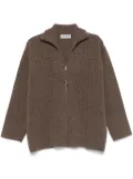 CARNE BOLLENTE Hot Fusion cardigan - Brown