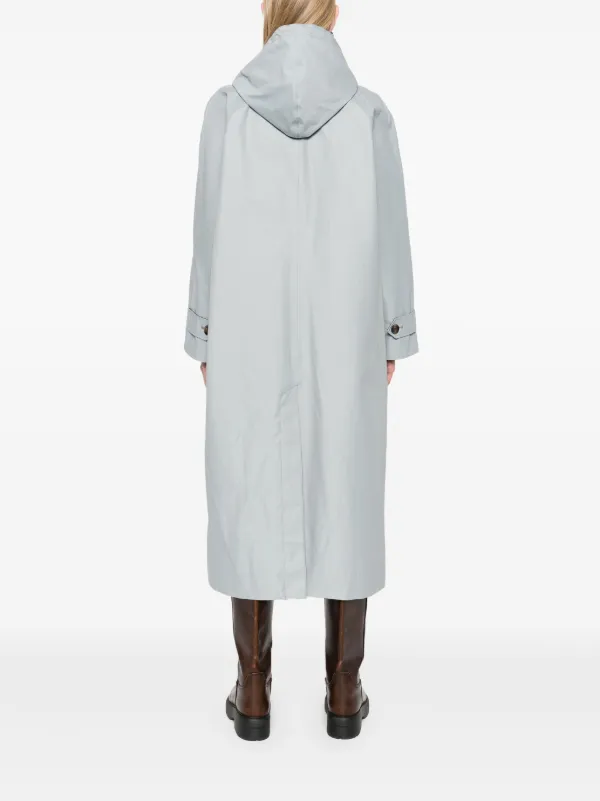 Barbour x Alexa Natalie Trench Coat | Blue | FARFETCH