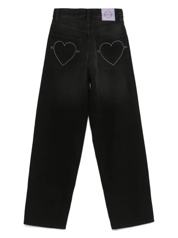 CARNE BOLLENTE Love ジーンズ | ブラック | FARFETCH JP