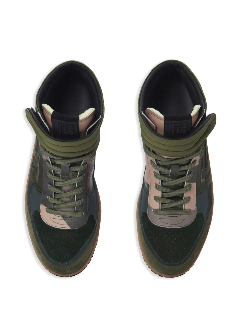 Balmain Swan sneakers Green