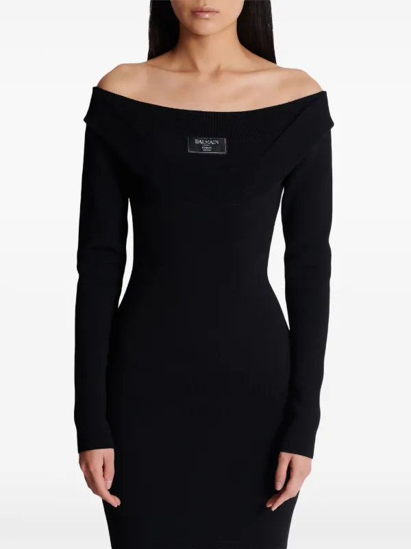 bcbg knit dress Mylene Handkerchief-Hem Knit Dress main image 0