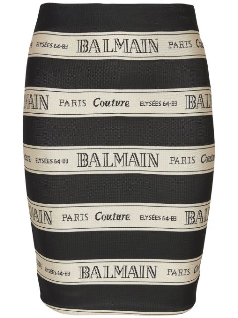 Balmain Jacquard Skirt