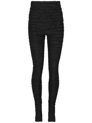 【関税＆送料込み】Balmain Leggings Jersey leggings with 6 buttons - Women | BALMAIN