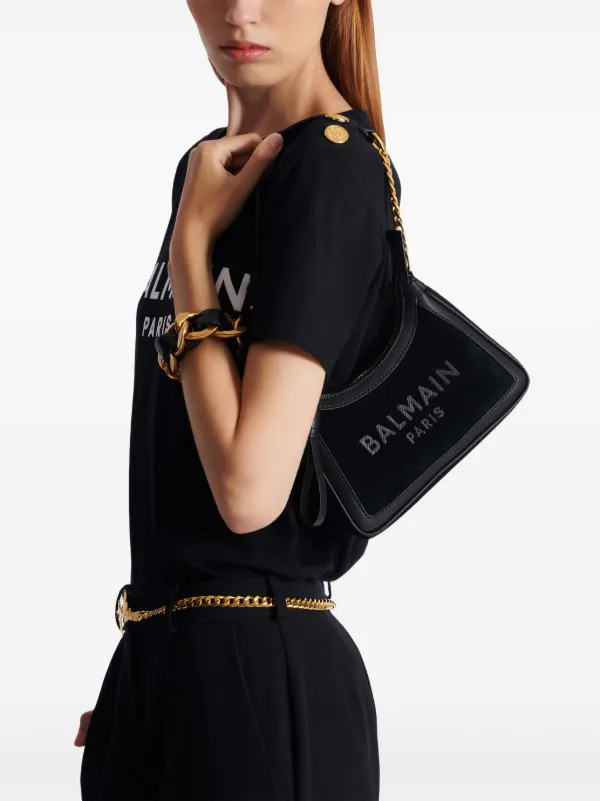 Balmain B-Army ショルダーバッグ | ブラック | FARFETCH JP