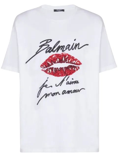 Balmain Love Letter t-shirt 