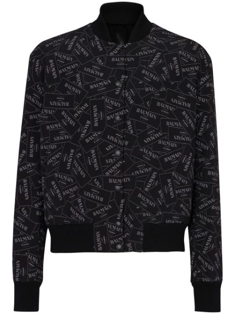 Balmain printed bomber jacket Men