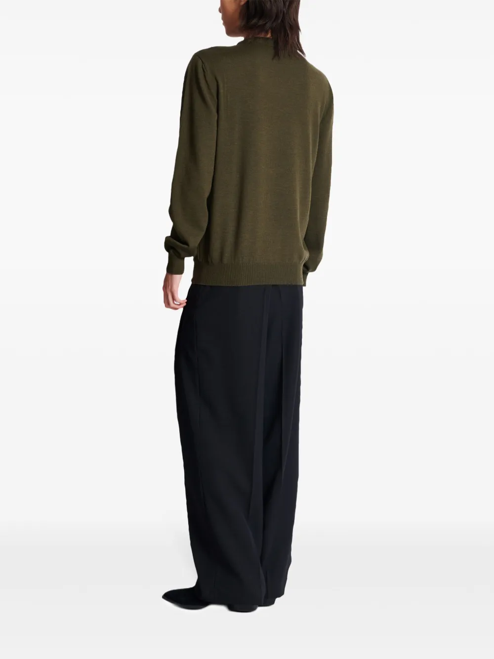 Balmain Trui met gelaagd detail Groen
