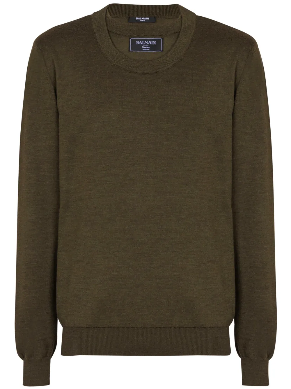 Balmain Trui met gelaagd detail Groen