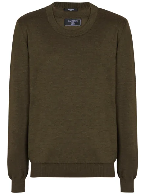 Balmain layered-detail sweater Men