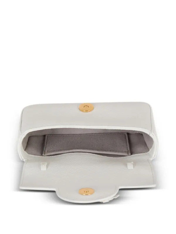 Balmain B-Buzz 17 Mini Bag | White | FARFETCH