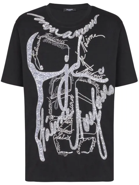 Balmain Love Letter t-shirt 