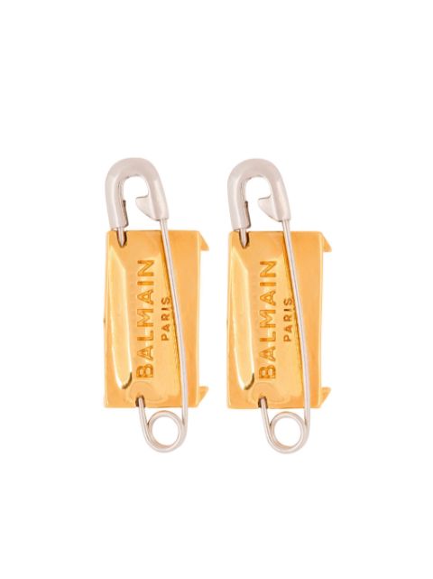 Balmain Safety Pin earrings Women