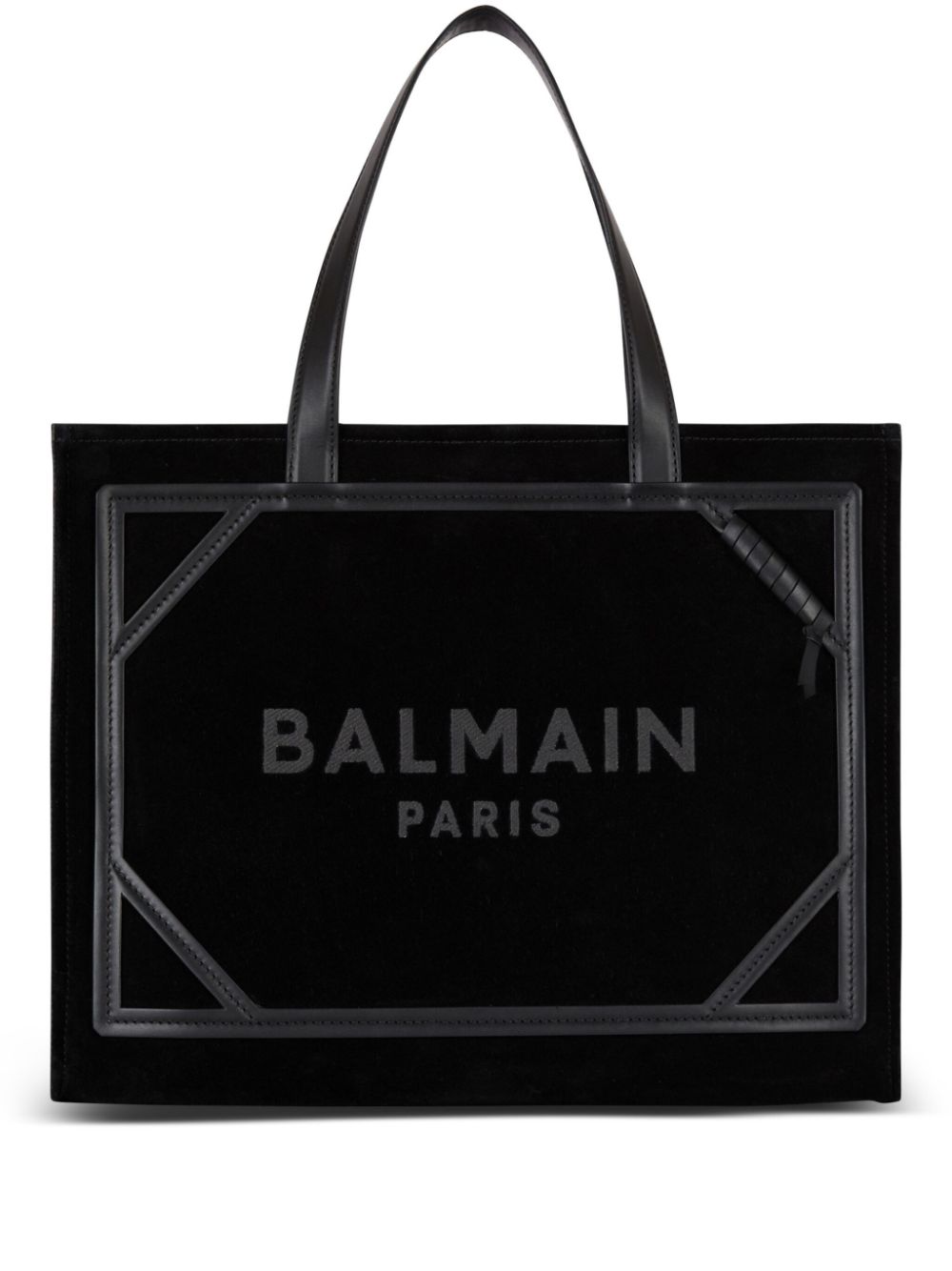 Balmain medium B-Army tote bag – Black