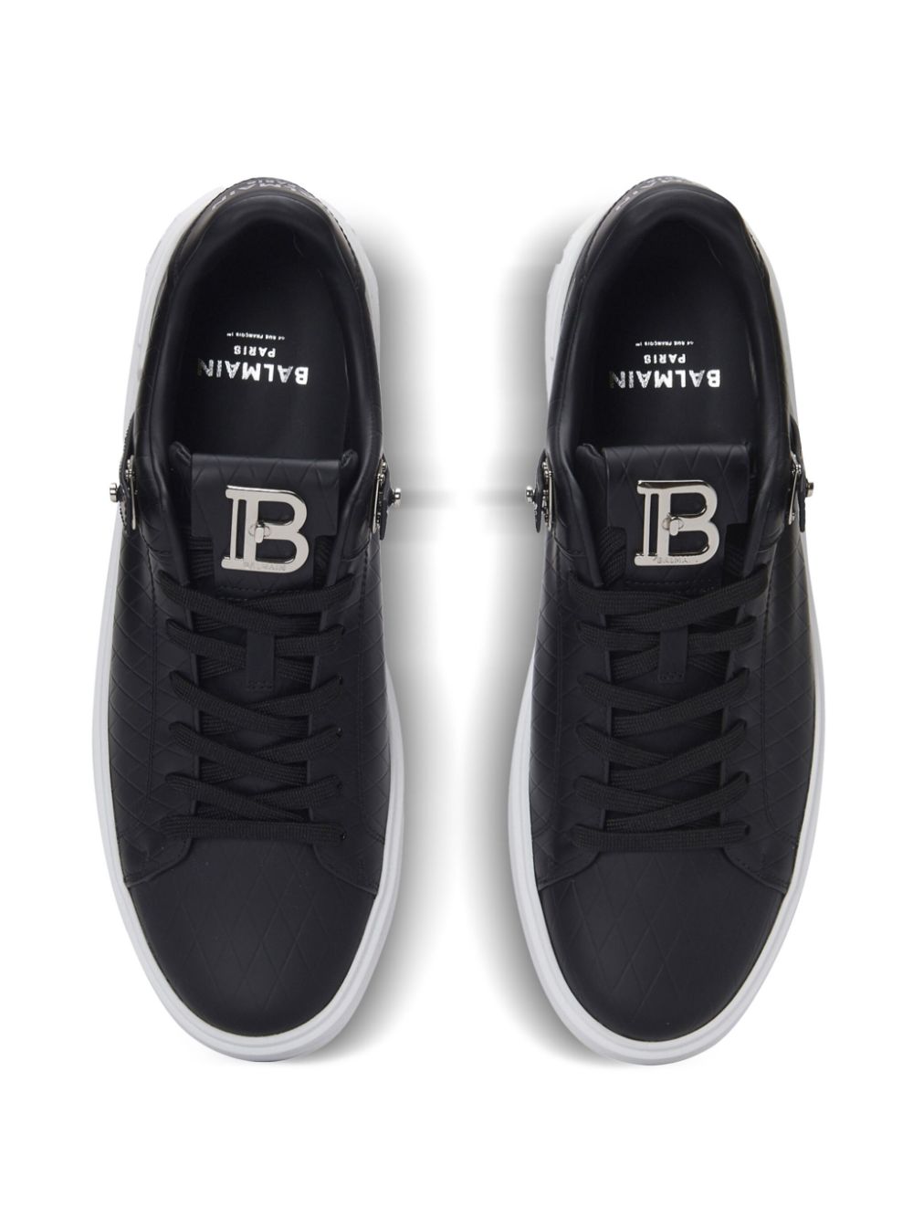 Balmain B-Court B-Buzz sneakers Zwart