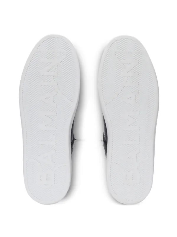 Balmain B-Court B-Buzz Sneakers | Black | FARFETCH