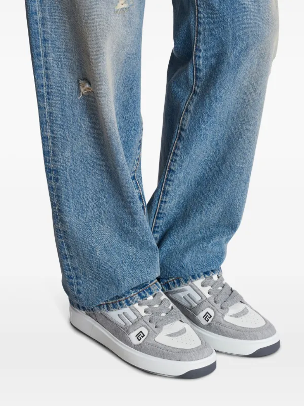 Balmain B-Court Skate Sneakers | White | FARFETCH RO